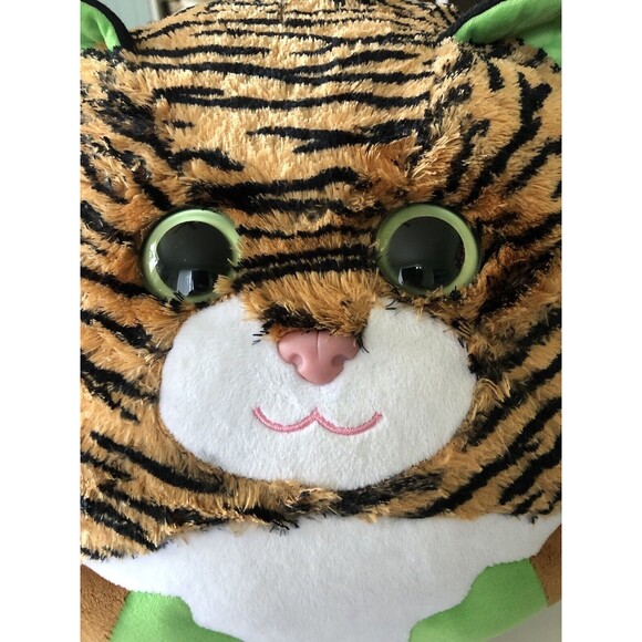 Ty Beanie Ballz Monaco Tiger Plush Stuffed 40" Round - Picture 2 of 7